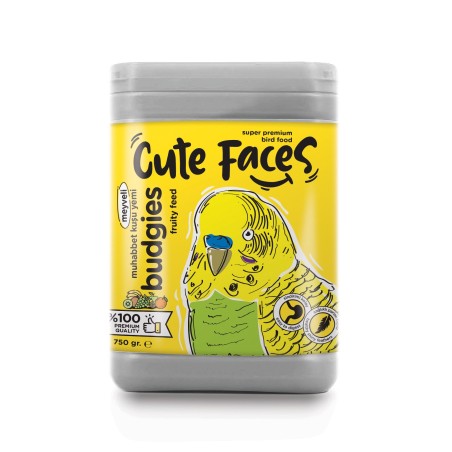 Cute Faces Meyveli Muhabbet Yemi 750 Gr