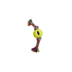 Zampa İpli, Plastik Köpek Oyuncağı, 23cm