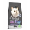 Cute Faces Grey Aktif Karbon Topaklanan İnce Taneli  Kedi Kumu 10L.