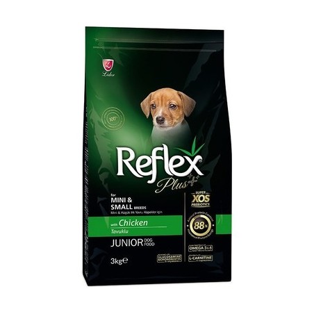 Reflex Plus Dog Mini & Small Junior  3 Kg Chıcken
