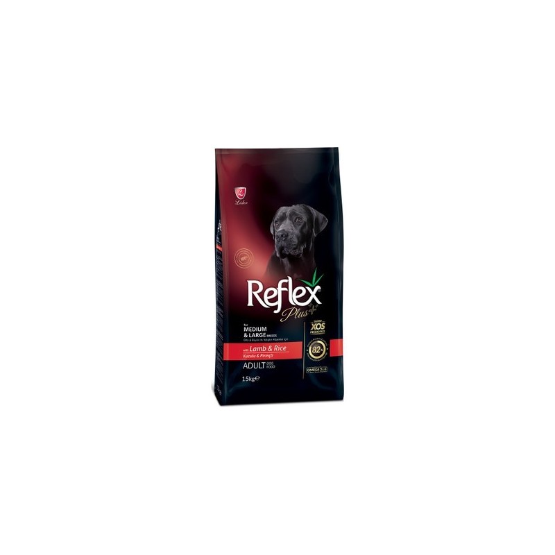 R.Plus Orta & Büyük Irk Kuzu &Pirinç Yavru Köpek Maması 15+3 Kg