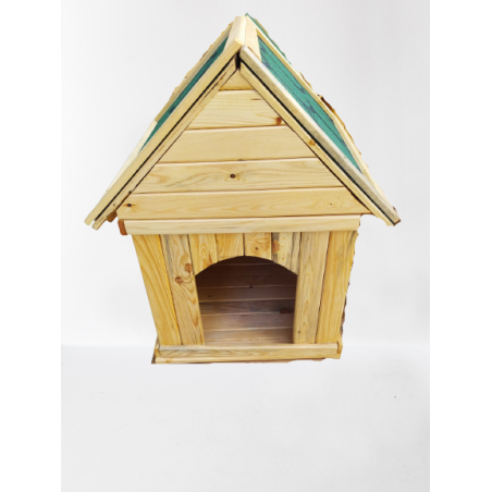 Ahşap Köpek Kulübesi 55*68*80 cm