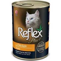 Reflex Kedi Konserve Tavuk Chunks In Gravy 400 Gr