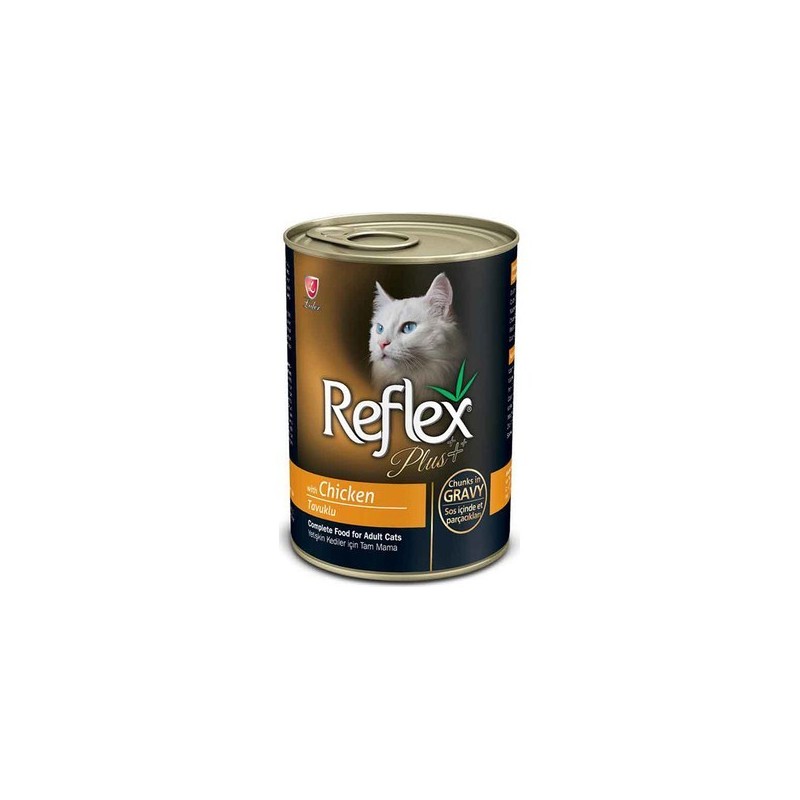 Reflex Kedi Konserve Tavuk Chunks In Gravy 400 Gr