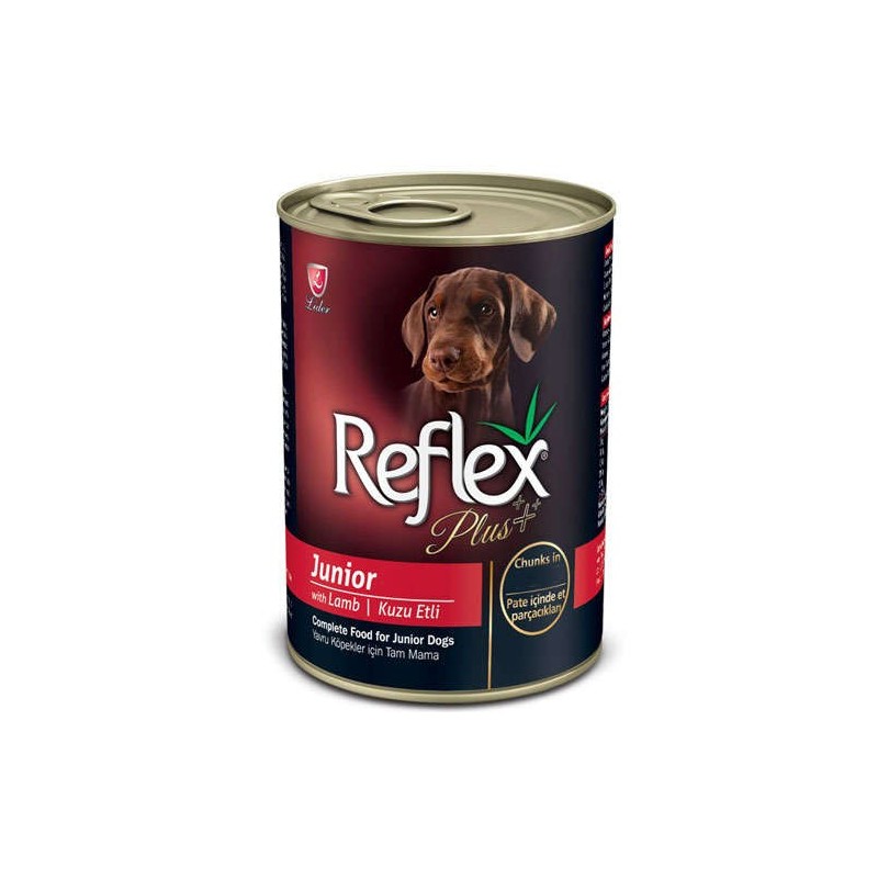 Reflex Yavru Köpek Konserve Kuzu Chunks In Jelly 400 Gr