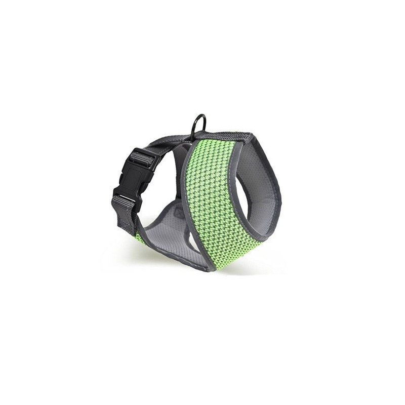 Zampa Finix Köpek Gövde Tasması Yeşil Small 28x34-45 Cm
