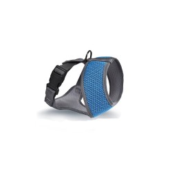 Zampa Finix Köpek Gövde Tasması Mavi Xsmall 22x28-41 Cm