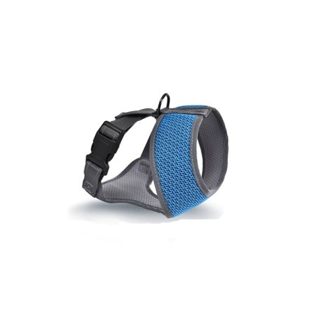 Zampa Finix Köpek Gövde Tasması Mavi Small 28x34-45 Cm