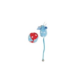 Zampa İkili Peluş Kedi Oyuncak Seti, 6x3 cm