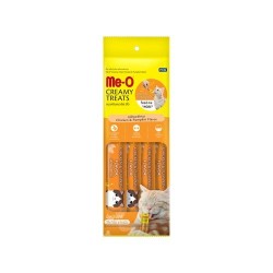 Meo Kremalı Tavuk & Balkabağı Lezzetli Krema Kedi Ödülü 4x15 Gr