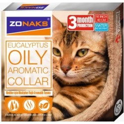 Zonaks Kediler İçin Okaliptus Aromatik Tasma
