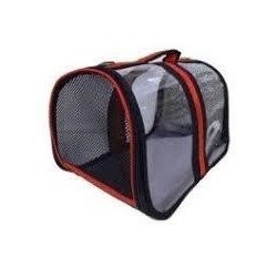 Bacco Milano Şeffaf Çanta Kırmızı 44*28*28 cm