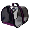 Bacco Milano Şeffaf Çanta Mor 44*28*28 cm