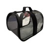Bacco Milano Şeffaf Çanta Siyah 44*28*28 cm