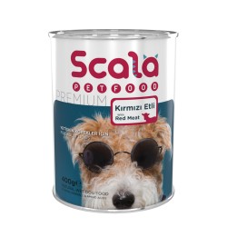 Scala Kırmızı Etli Yetişkin Köpek Konservesi 400 gr