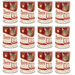 Daisy Premium Pet Biftekli Kedi Konservesi 12 Adet 400 Gr