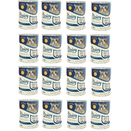 Daisy Premium Pet Somonlu Kedi Konservesi 12 Adet 400 Gr