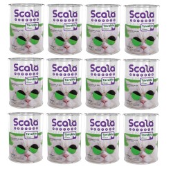 Scala Tavuklu Yetişkin Kedi Maması  Konservesi 12 Adet  400 gr