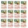 Daisy Premium Pet Kuzu Etli Yavru Köpek Maması Konservesi 12 Adet 400 Gr