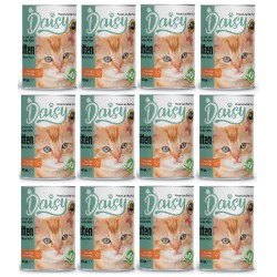 Daisy  Tavuk Etli  Yavru Kedi Maması Konservesi 24  Adet  400 gr