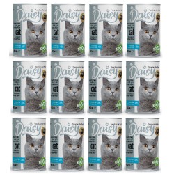 Daisy  Somonlu Kısırlaştırılmış Yetişkin Kedi Maması Konservesi 24 Adet  400 gr