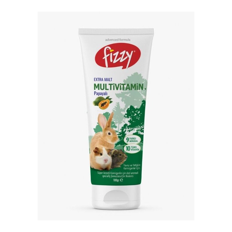 Fizzy Kemirgen Multivitamin 100 Gr