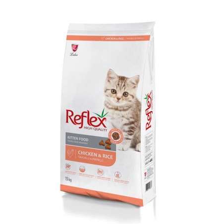 Reflex Kitten Chicken Cat Food 15+1,5 Kg