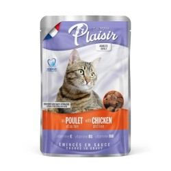 Plaısır Pouch Chicken & Liver 100 gr