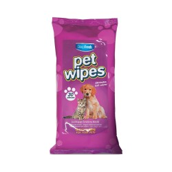 Deepfresh Pet Wipes Evcil Hayvan Temizleme Mendili 30 Yaprak