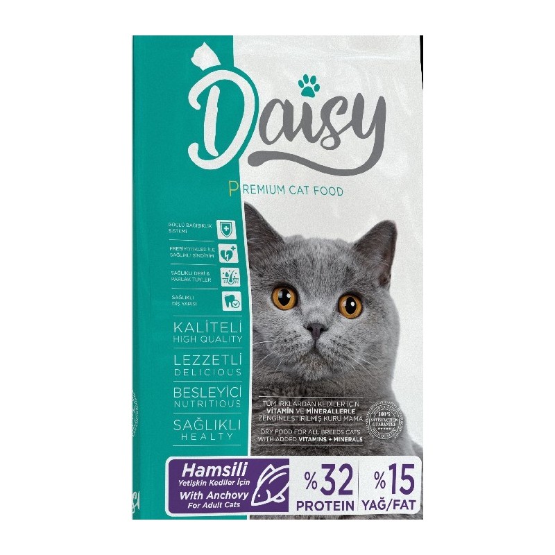 Daisy Premium Hamsili  Kedi Açık Mama 1Kg