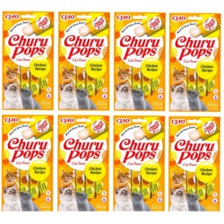Churu Pops Tavuklu Kedi Ödül Kreması 4x8 Paket