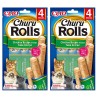 Churu Rols Sticks Tavuk  ve Ton Balıklı Kedi Ödül Maması 4x2 Adet