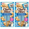 Churu Bites Tavuk,Deniz Taraklı ve Ton Balıklı Kedi Ödül Maması 3x2 Paket
