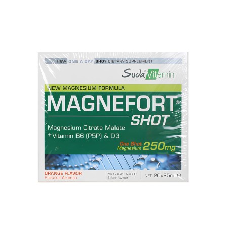 Suda Vitamin Magnefort Shot 20x25 ml