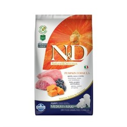 N&D Pumpkın, Kuzu&Yaban Mersini Puppy Med.Maxı 2,5 Kg