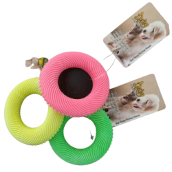 Plastik Simit Köpek Oyuncağı