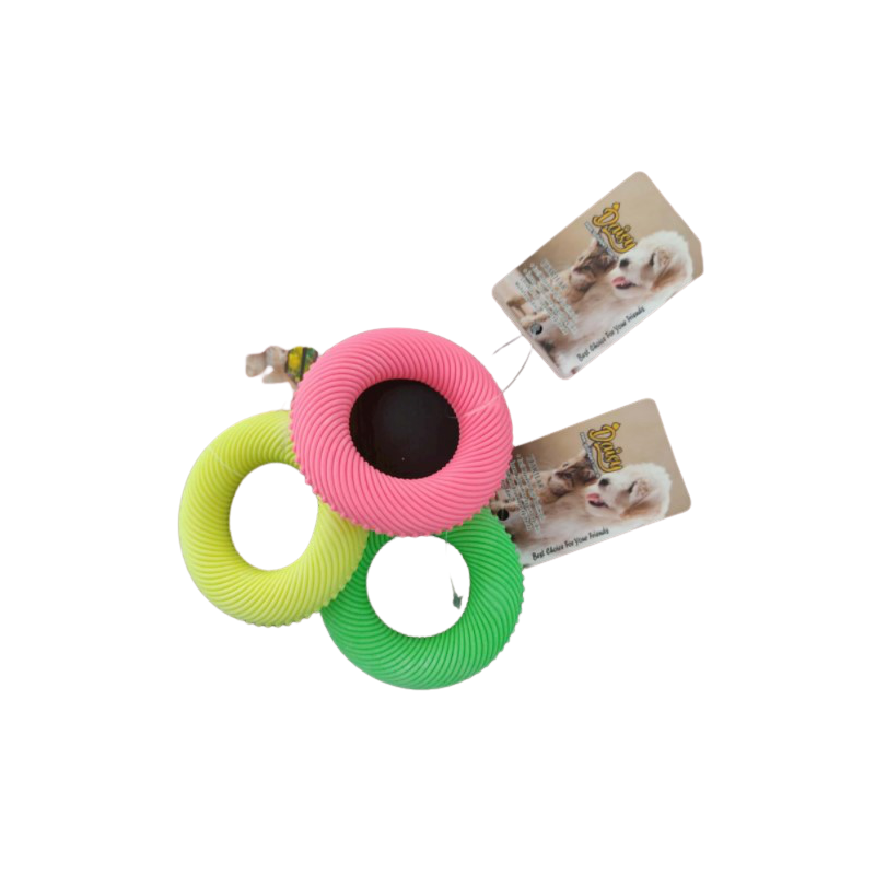 Plastik Simit Köpek Oyuncağı