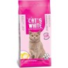 Cats White 5 Kg / 5.9 L Pudra Kokulu İnce Taneli  Bentonit  Kedi Kumu
