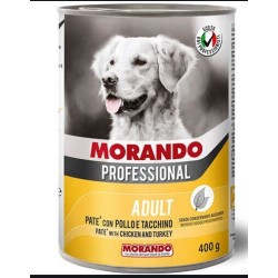 Morando Tavuklu & Hindili Pate Köpek Konservesi 400 Gr