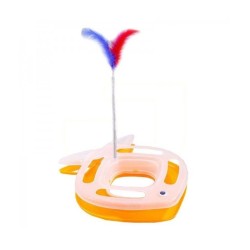 Nunbell Balık Desenli Kedi Oyun Çemberi