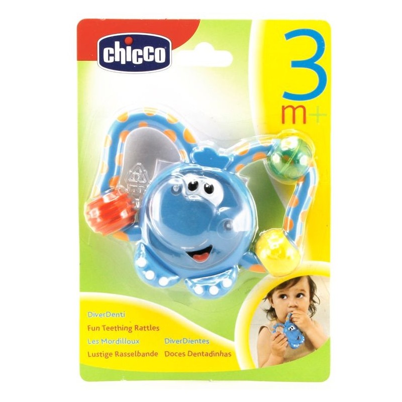 Chicco Komik Fil Diş Kaşıyıcı Çıngırak Chicco Komik Fil Diş Kaşıyıcı Çıngırak