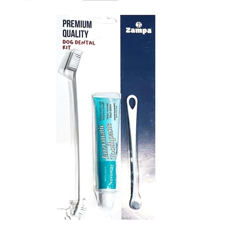 Zampa Köpekler İçin Diş Fırçalama Seti, 22Cm-70Gr