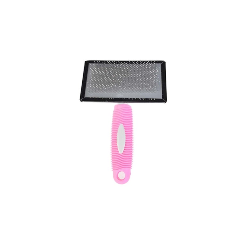 Zampa Kedi Ve Köpek Bakım Fırçası Xlarge 18X12Cm, Pembe