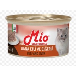 Mio 85 Gr Kedi - Dana Etli Ve Ciğerli - Püre