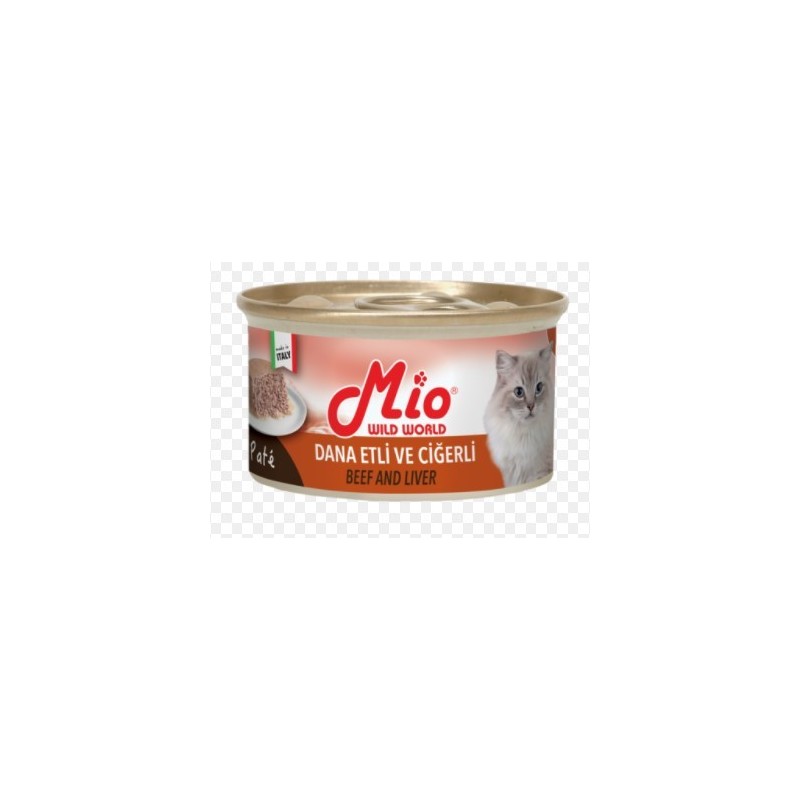 Mio 85 Gr Kedi - Dana Etli Ve Ciğerli - Püre