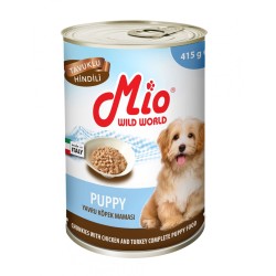 Mio Puppy Tavuklu Ve Hindili 415 Gr Köpek Konserve