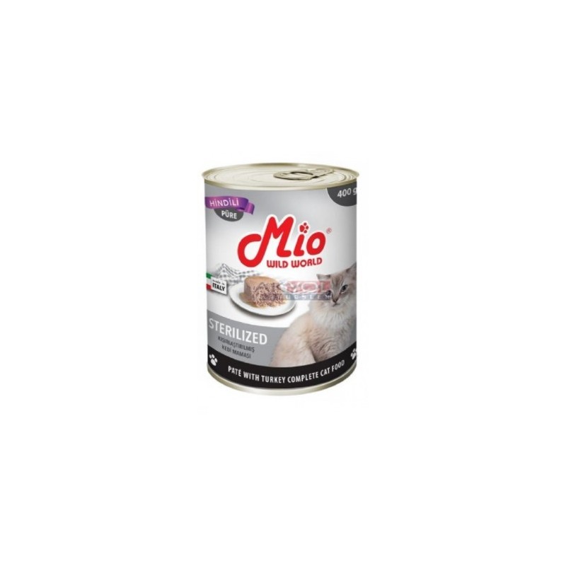 Mio 400 Gr Kedi - Sterilized /Hindili - Püre
