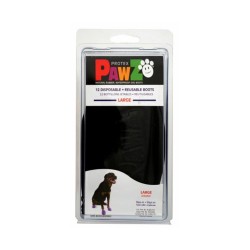 Pawz Siyah Large Köpek Galoşu