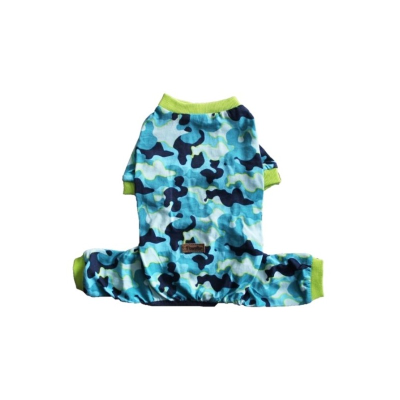 Paw Star Mavi Kamuflaj Tulum S-M-L-L-Xl-2Xl
