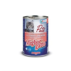 Miglior Kedi Konserve Ton & Somon Pate 400 Gr